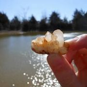 Crystals in the sunlight