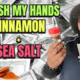 Wash Hands with CINNAMON AND SEA SALT