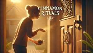 blow cinnamon in the house