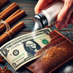 sea salt and cinnamon ritual