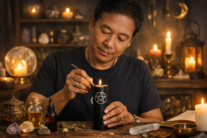 carve intent into candle