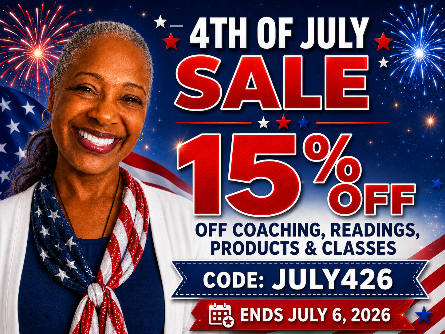 july 4th discount